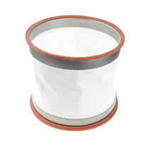 Hygienic inflatable Bulk Bag clamp seal in Poly Urethane. - Filcoflex